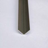 Равносторонний алюминиевый угол 4040 серебро 2.7 метра